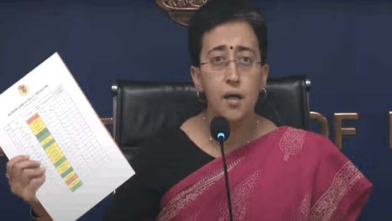 दिल्ली का हाल बेहाल: प्रदूषण के लिए केंद्र सरकार जिम्मेदार, आतिशी बोलीं- एमपी में सबसे ज्यादा जली पराली