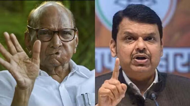 शरद पवार ने की सीएम फडणवीस से बात; परभाणी हिंसा और सरपंच की हत्या मामले पर फोकस करने की अपील की