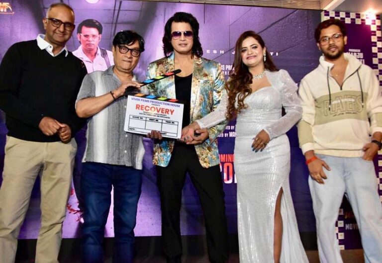 निर्माता मंजू भारती ने किया पांच फिल्मों को लॉन्च