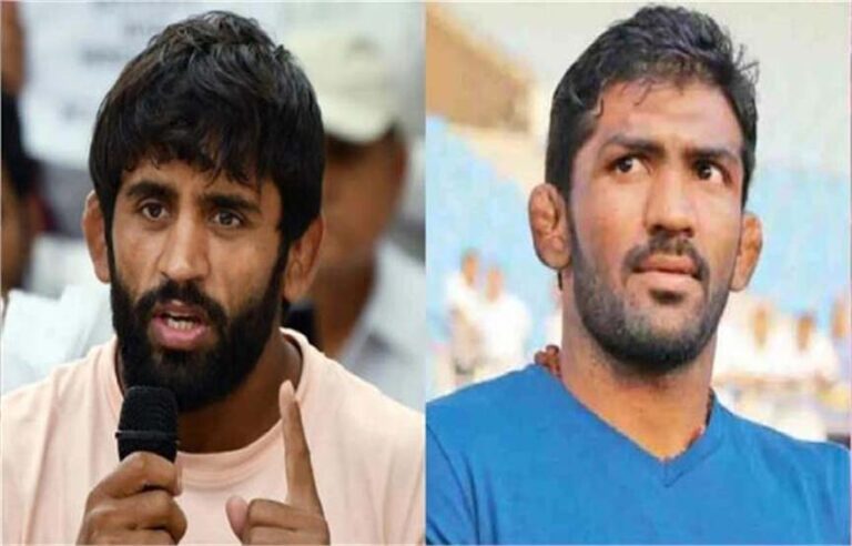 हरियाणा के पहलवान योगेश्वर दत्त व बजरंग पूनिया के बीच छिड़ी जुबानी जंग