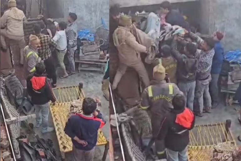 गाजियाबाद में दर्दनाक हादसा, लोनी के घर में लगी भीषण आग; तीन बच्चे और एक महिला जिंदा जली