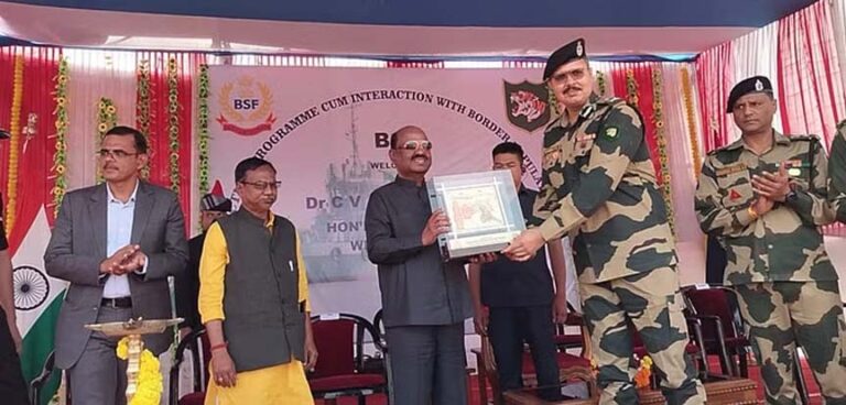 पश्चिम बंगाल: राज्यपाल बोस बोले- बीएसएफ सीमाओं पर है मुस्तैद, इसिलए हम सो पा रहे हैं चैन की नींद