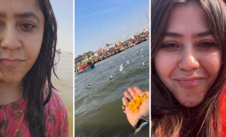 एकता आर कपूर ने महाकुंभ में लगाई आस्था की डुबकी