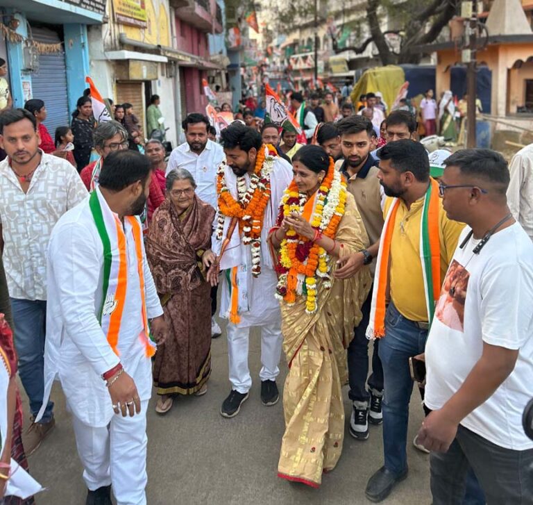 शहर को सुव्यवस्थित करना है, भू-माफिया से मुक्ति दिलाना मेरी प्राथमिकता – दीप्ति प्रमोद दुबे