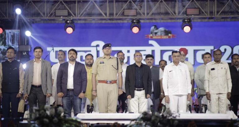 वाणिज्य उद्योग एवं श्रम मंत्री देवांगन के मुख्य आतिथ्य में पाली महोत्सव का हुआ समापन