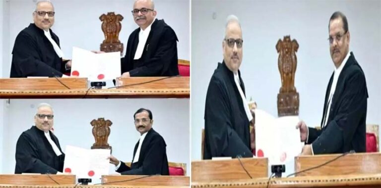 छत्तीसगढ़ हाईकोर्ट को मिले 3 अतिरिक्त जज, तीनों ने ली शपथ