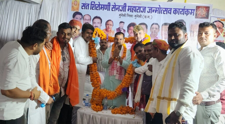 सेन समाज जागरूकता के साथ संगठित रूप से आगे बढ़ रहा है-  तोखन साहू