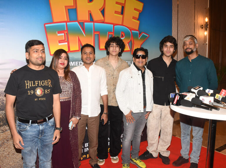 भरपूर हंसी और जीवंत कहानी से भरी शरमन जोशी अभिनीत हिंदी कॉमेडी फिल्म “फ्री एंट्री”