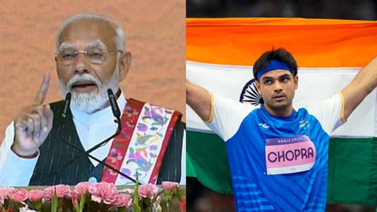‘भारत खुश और गौरवान्वित है’, 90 मीटर का आंकड़ा पार करने वाले नीरज की पीएम मोदी ने की तारीफ