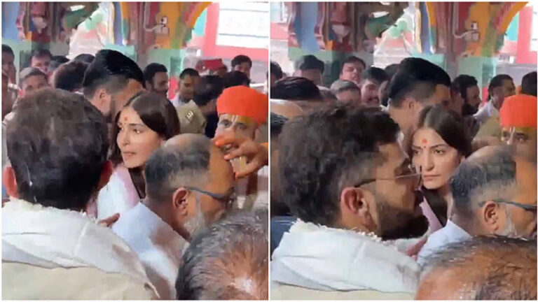 अनुष्का के साथ अयोध्या पहुंचे विराट कोहली; रामलला के किए दर्शन, हनुमान गढ़ी भी गए