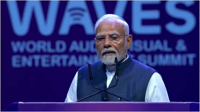 WAVES का उद्घाटन: पीएम मोदी ने करार दिया सृजनात्मकता का उत्सव; बोले- भारत में और दुनिया के लिए सृजन का सही समय
