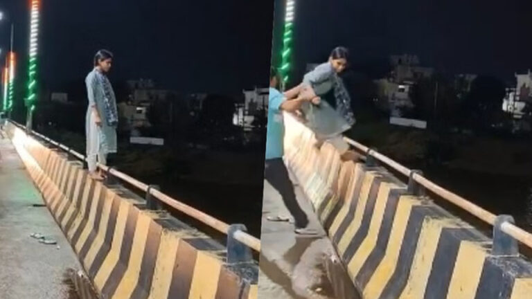 बिलासपुर के सरकंडा पुल पर खड़ी होकर नीचे नदी की ओर देख रही थी युवती, राहगीरों की सूझबूझ से बची जान!