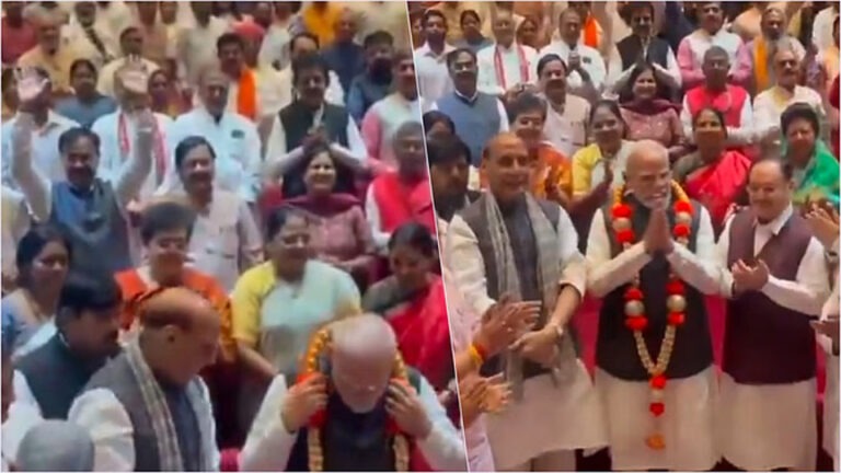 NDA संसदीय दल की बैठक: रक्षा मंत्री ने पीएम मोदी को सम्मानित किया; पहलगाम-ऑपरेशन सिंदूर पर अहम प्रस्ताव पारित