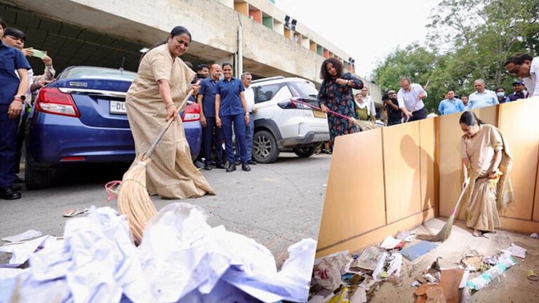 ‘दिल्ली को कूड़े से आजादी’ सफाई अभियान की शुरुआत’, मुख्यमंत्री रेखा गुप्ता ने लगाई झाड़ू