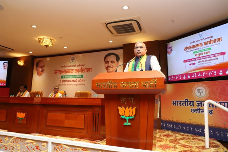 भाजपा के कार्यकर्ता हमेशा एक्टिव और इफेक्टिव रहते हैं – शिव प्रकाश