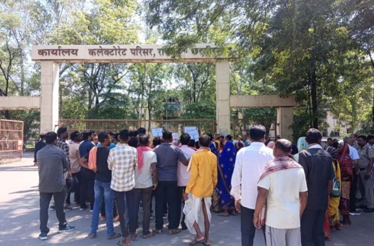 तमनार क्षेत्र में जनसुनवाई निरस्त कराने ग्रामवासियों ने किया ऐलान