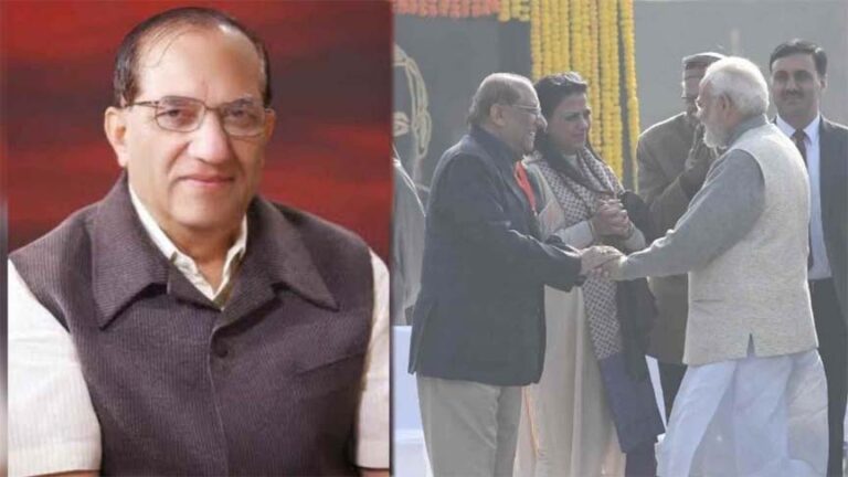 वीके मल्होत्रा को श्रद्धांजलि देने उनके घर पहुंचे पीएम मोदी, सीएम रेखा गुप्ता ने जताया शोक