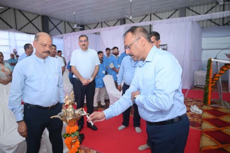 एसईसीएल की अनूठी पहल – निःशुल्क आयुर्वेदिक न्यूरोथेरेपी एवं पंचकर्म कैम्प का शुभारंभ