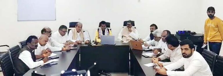 कांग्रेस की एसआईआर निगरानी समिति की बैठक संपन्न