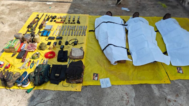 आईईडी ब्लास्ट में एडिशनल एसपी हुए थे बलिदान, घटना का मास्टरमाइंड ढेर, भारी मात्रा में हथियार बरामद