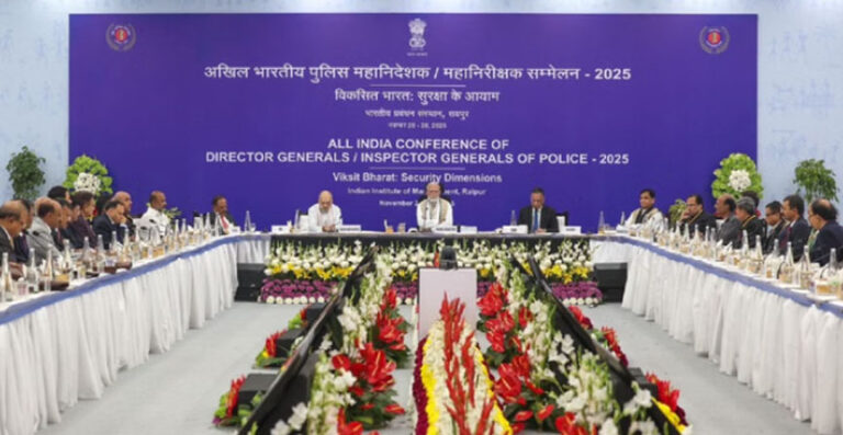 IIM रायपुर में DGP–IG सम्मेलन का आज अंतिम दिन, PM मोदी की मौजूदगी में सुरक्षा पर गहन मंथन