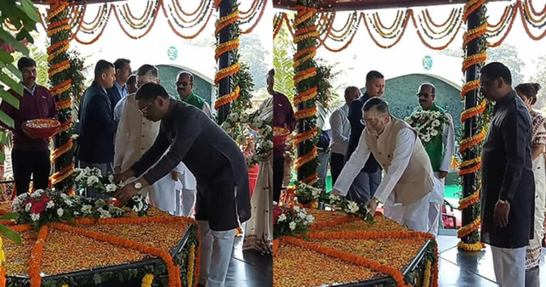 स्थापना दिवस पर राज्यपाल-सीएम ने भगवान बिरसा मुंडा को दी श्रद्धांजलि, राज्य में रजत पर्व का उत्सव