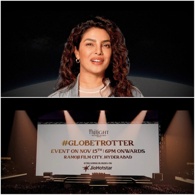 प्रियंका चोपड़ा ने बढ़ाया रोमांच: 15 नवंबर को होगा भारत का सबसे बड़ा सिनेमाई खुलासा!