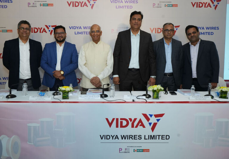 विद्या वायर्स लिमिटेड का आईपीओ 3 दिसंबर से खुलेगा