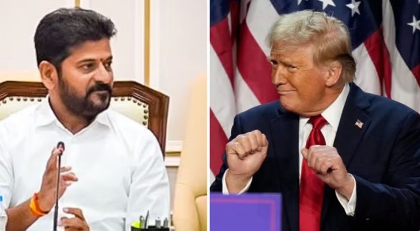 सीएम रेवंत रेड्डी ने ट्रंप के नाम पर हैदराबाद की सड़क का नाम रखने का किया एलान, भाजपा भड़की