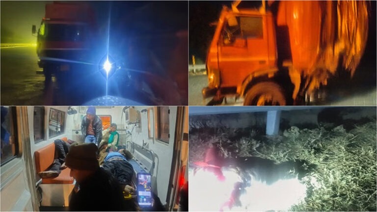 भयानक हादसा…सड़क पर बहता खून, लाशों का ढेर; छह यात्रियों की मौत, घटना देख कांप गई रूह