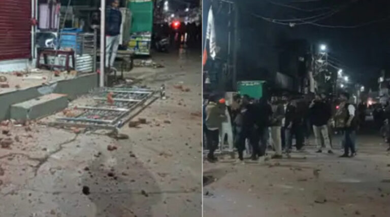 जबलपुर के मंदिर में तोड़फोड़ से तनाव, दो पक्ष आमने-सामने, जमकर मारपीट और पथराव