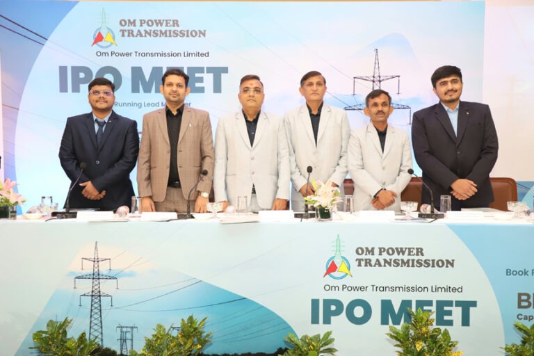 इंफ्रास्ट्रक्चर ग्रोथ की नई उड़ान: ओम पावर ट्रांसमिशन आईपीओ से बढ़ाएगी रफ्तार