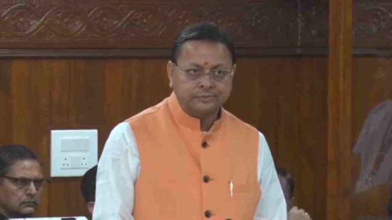 महिला आरक्षण; सीएम धामी ने राहुल और अखिलेश को बताया कौरव, सदन में विपक्ष का हंगामा
