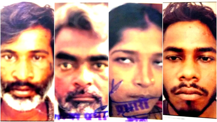 चार दोषियों को उम्रकैद, एक को एक साल की सजा