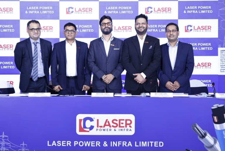 मजबूत ऑर्डर बुक और बढ़ते कारोबार के दम पर बाजार में उतरेगी लेजर पावर एंड इंफ्रा