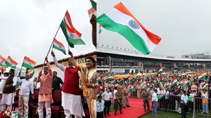 सीएम  मोहन यादव ने किया तिरंगा यात्रा का शुभारंभ, बोले-आजीवन देश की सेवा का लें संकल्प