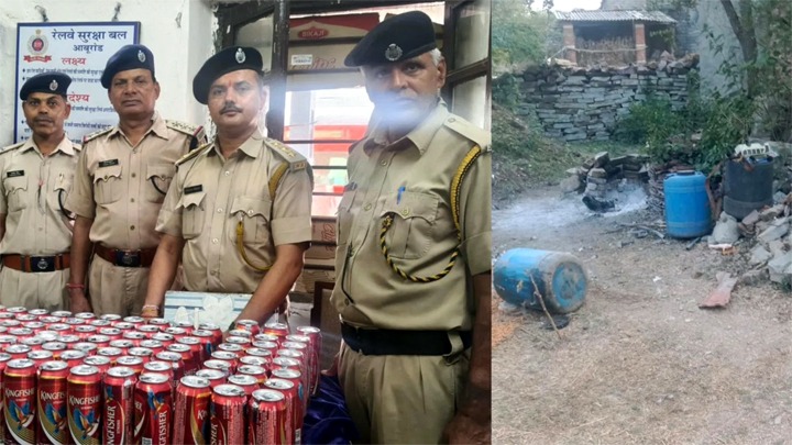 अवैध शराब कारोबार पर आबकारी विभाग का बड़ा एक्शन