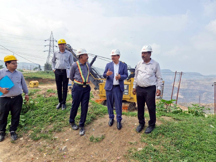 CMD SECL Shri Harish Duhan Visits Dipka Mega Mine