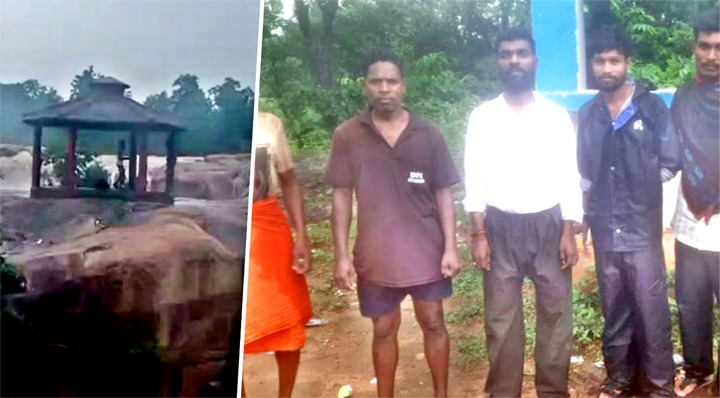 रातभर टापू पर लड़ते रहे जिंदगी की जंग