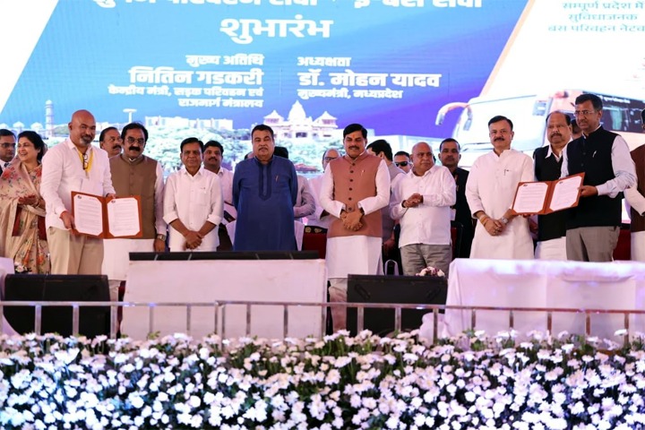 मुख्यमंत्री सुगम परिवहन सेवा शुरू,निजी ऑपरेटर चलाएंगे बसें