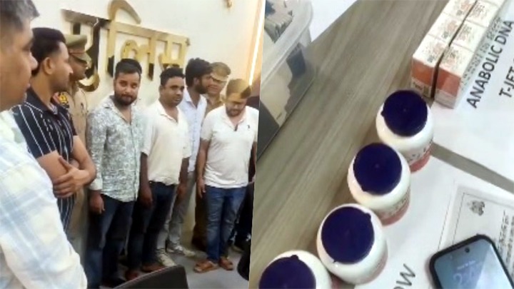 नकली सप्लीमेंट और एलोपैथिक दवाओं का खेल पकड़ा, पांच गिरफ्तार