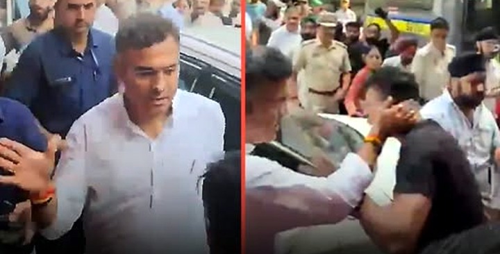 थप्पड़कांड पर सियासत: केजरीवाल समेत ‘आप’ नेताओं ने भाजपा को घेरा