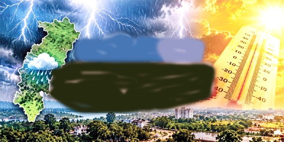 छत्तीसगढ़ में कमजोर पड़ा मानसून: लगा बारिश पर ब्रेक