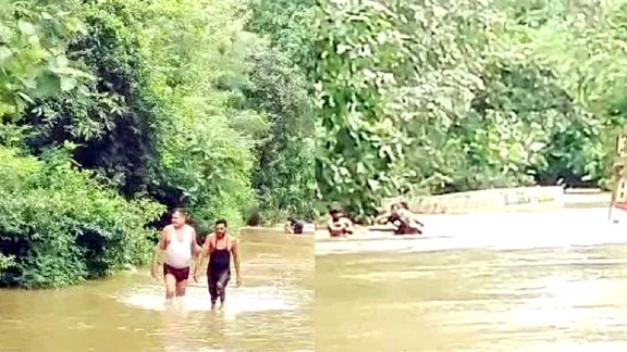 मैहर में उफान पर नदियां, बेला-गोविंदगढ़ मार्ग बंद