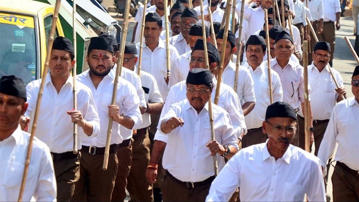 345 बस्तियों से निकले आरएसएस के पथ संचलन