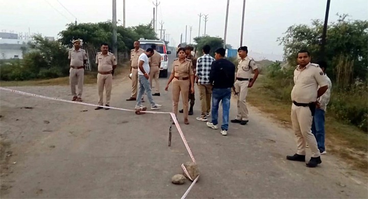 पुलिस और अपराधी के बीच मुठभेड़