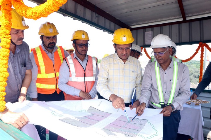 एसईसीएल, सोहागपुर क्षेत्र में डीजीएमएस (उत्तरी क्षेत्र) एवं एसईसीएल के वरिष्ठ अधिकारियों का दौरा
