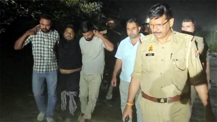 विनोद गुप्ता हत्याकांड का आरोपी बिलाल मुठभेड़ में गिरफ्तार, पैर में लगी गोली