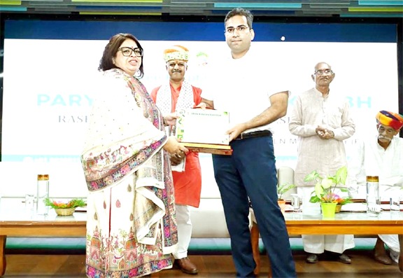 नीतू जोशी को मिला राष्ट्रीय हरित गौरव पुरस्कार